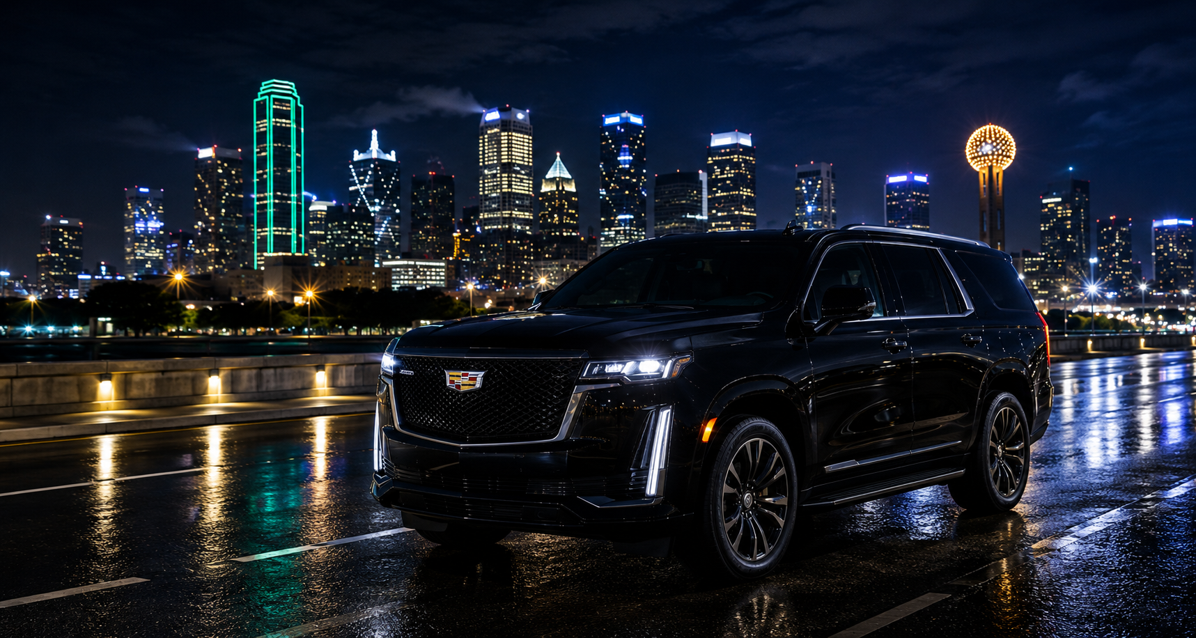 Frisco skyline and Dallas-Fort Worth metroplex